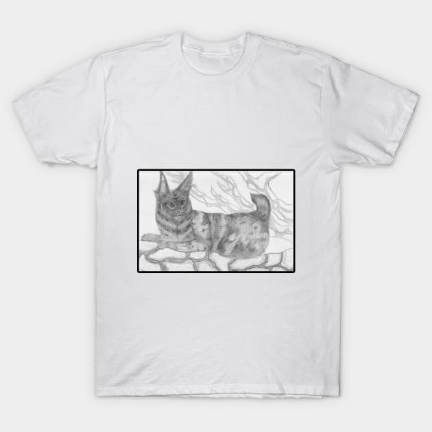 The Regal Bobcat T-Shirt by WillowSeeker